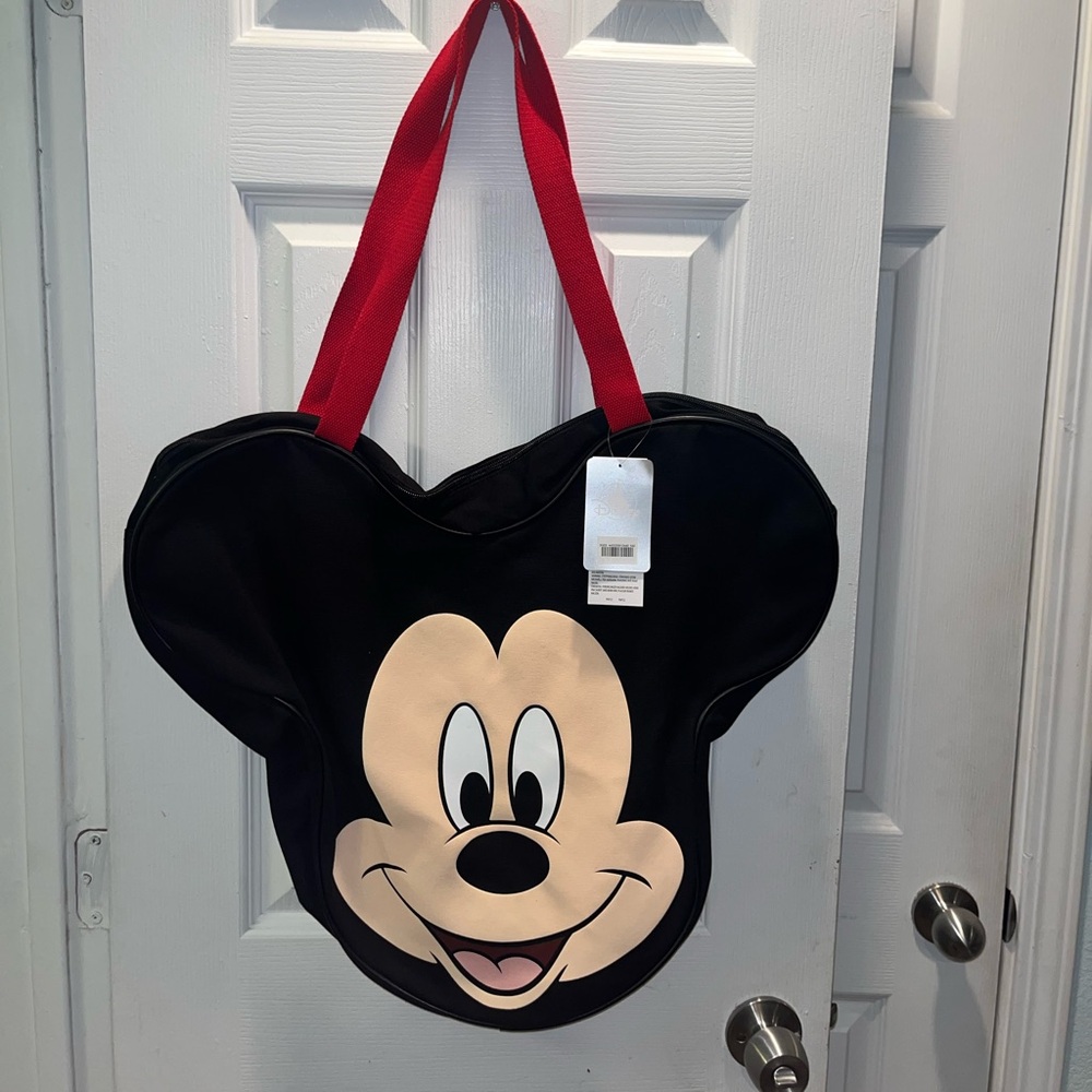 BUNDLE (2 Bags) Mickey Mouse Big Face Tote
